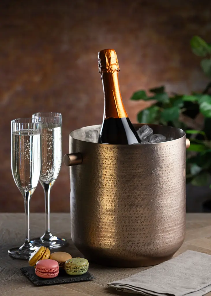 F91219-000000-B01006 Aged Copper Wine Bucket 19.5 x 21cm 02.webp