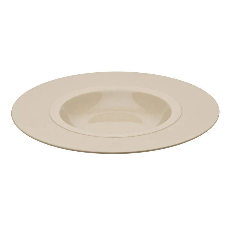 BAHIA BEIGE DUNE Large bowl gourmet plate 26 cm