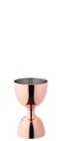 Utopia Copper Round Bulb Jigger 25ml/50ml (Pack of 6)