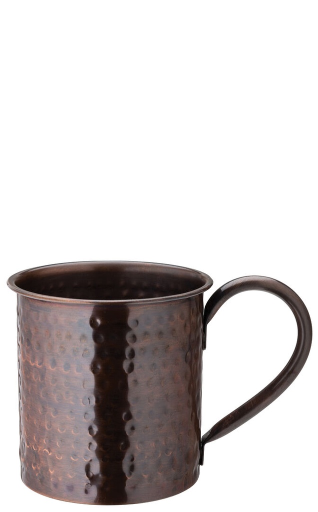 Utopia Aged Copper Hammered Mug 19oz (54cl) (Pack of 6)