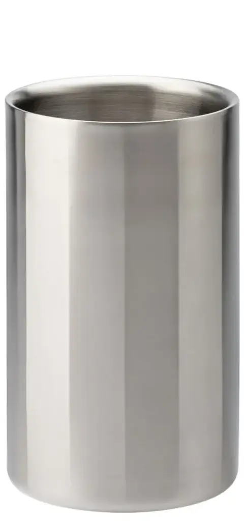 Utopia Satin Double Wall Wine Cooler (20cm x 12cm) (Pack of 6)