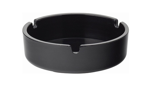 Black Melamine Ashtray 4" (10cm) (Pack of 10)