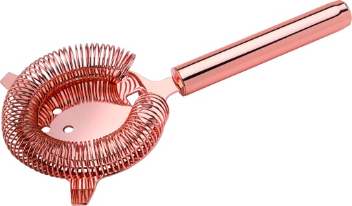 Utopia Deluxe Copper Hawthorne Strainer 2 Prong (Pack of 6)