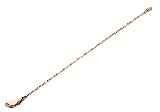 Teardrop Copper Cocktail Mixing Spoon 15.75"(40cm)  (Pack of 6)