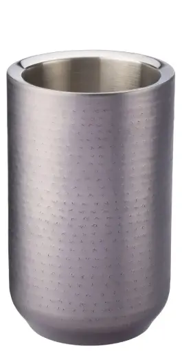 Utopia Gunmetal Wine Cooler 4.75x8" (12x20cm) (Pack of 6)