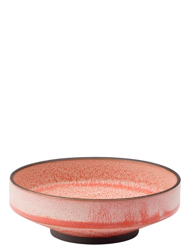 [CT7414-000000-B01006] Coral Footed Bowl 6.5" (16.5 cm)